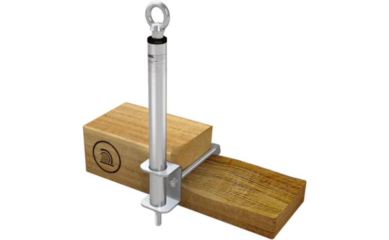 ABS post sidemontering trekonstruksjon 16 mm 40 cm