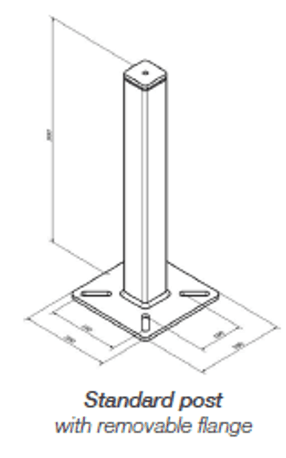 Hovedbilde GM statisk post isolert 60 cm