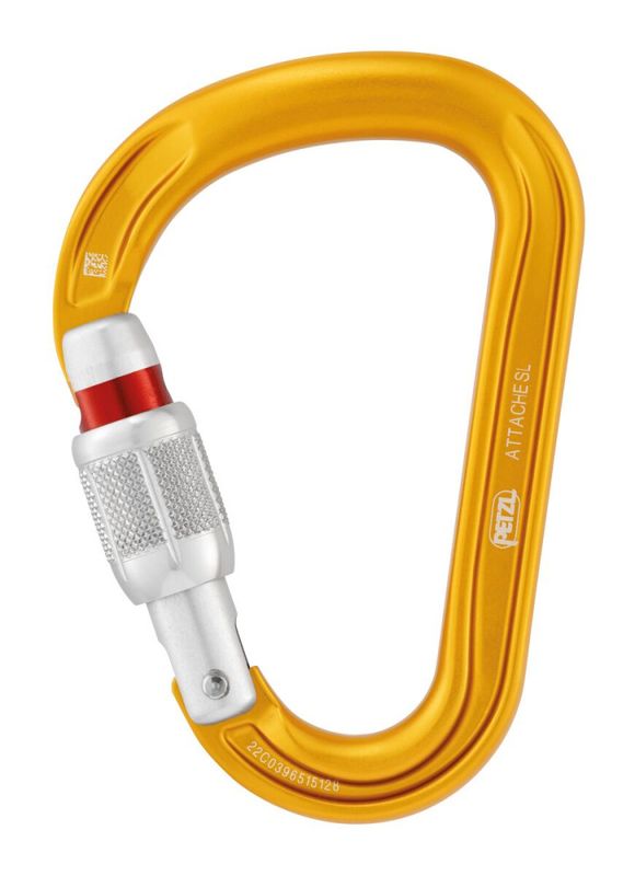 PETZL ATTACHE hms skrukarabin medium