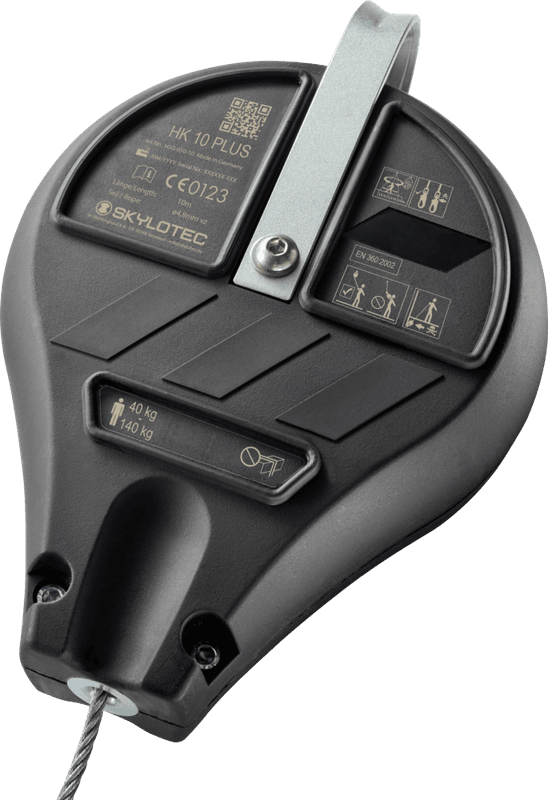 SKYLOTEC HK PLUS fallblokk m/galv wire 10,0m