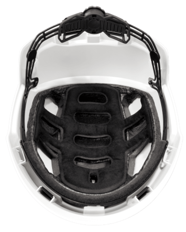 SKYLOTEC INCEPTOR GRX hjelm med hakestropp hvit